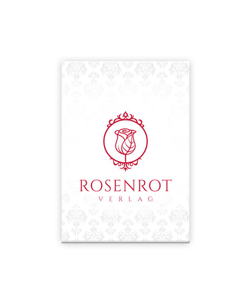 "Rosenrot" Notizblock